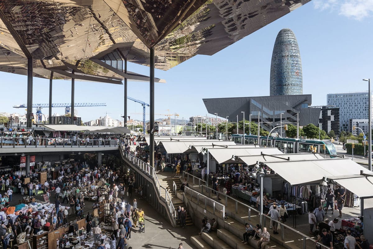 A market in barcelona