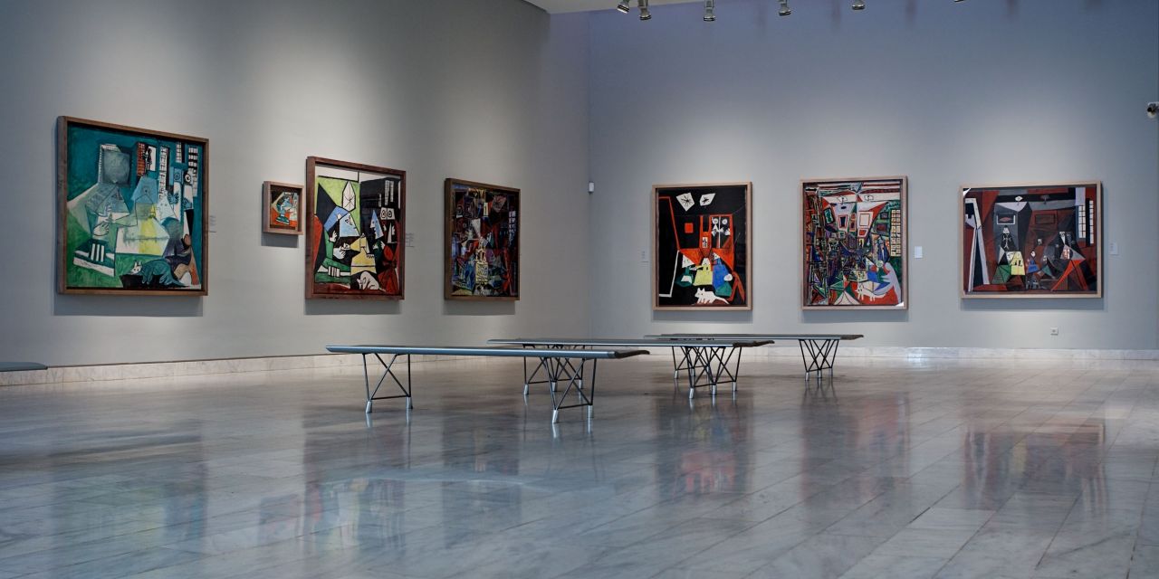 The Picasso museum in Barcelona