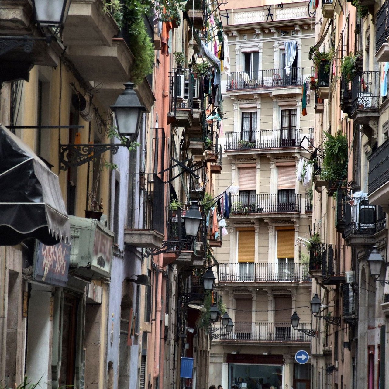 Street in el raval