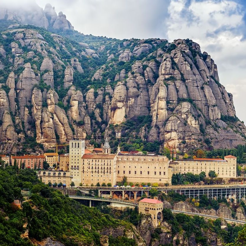 Montserrat from far away