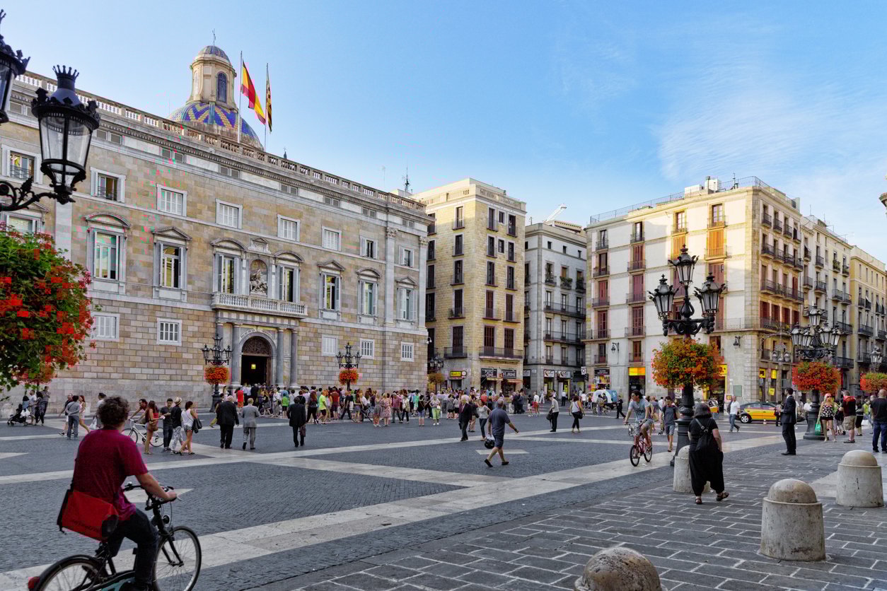 Placa de Sant Jaume Barcelona